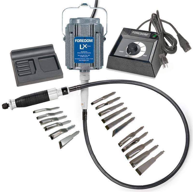 Foredom K.2252 Chisel Carving Kit, 115 Volt