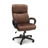 Brown Essentials by OFM ESS-3081 Office Chair with Plush High Back and Microfiber Upholstery