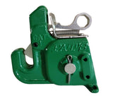 Pats Easy Change Quick Hitch System with Stabilizer Bar, Flexible and Durable, CAT #1, Green