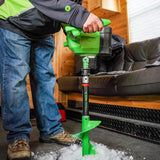 ION G2 8 Electric Ice Fishing Auger with Two High-Performance 4Ah 40V MAX Gen 2 Lithium-Ion Batteries