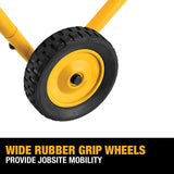 DWX726 Miter Saw Stand with Wheels