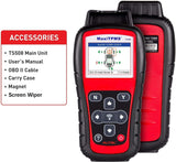 Autel MaxiTPMS TS508 TPMS Programming and Reset Tool with Free Screen Wiper, Sensor Activation, OBD Relearn, Key Fob Testing and Tire Type/Pressure Selection