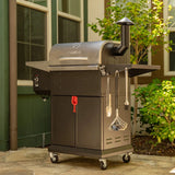 Z GRILLS Wood Pellet Grill and Smoker with PID Technology, Auto Temperature Control, Direct Flame Searing and 572 sq in Cooking Area