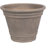 Sunnydaze Franklin Outdoor Flower Pot Planter, 20-Inch Polyresin Construction