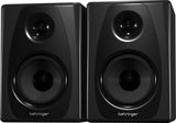 Behringer Studio 50USB Pair of 150W Bi-Amped Reference Monitor Speakers with USB Input and High-Resolution Audio