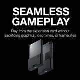 2TB Seagate Storage Expansion Card for Xbox Series X|S, NVMe Solid State Drive with Quick Resume and Plug & Play, Licensed STJR2000400, Black
