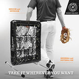 ALAGPRO The Original 9-Hole Baseball and Softball Pitching Net with Strike Zone Pocket and Pitching Target