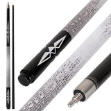 58-Inch Fiberglass and Graphite Composite Billiard Pool Cue Stick, Available in 18oz, 19oz, 20oz or 21oz Weights