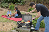 Char-Broil Grill2Go Portable Gas Grill, 200-Sq. Inch Cooking Surface in Grey and Black