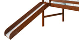 Donco Kids Twin Mission Low Loft Bed Crafted from Solid Wood, Espresso