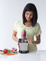 Ninja BL482 Nutri Ninja Blender with Auto-iQ, Silver/Black, One Size