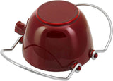 Staub 1-Quart Round Cast Iron Tea Kettle, Basil Green, Made in France