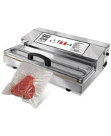 Weston Pro-3000 Stainless Steel Vacuum Sealer for Airtight Food Storage