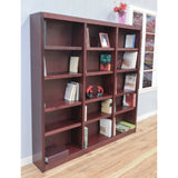 Concepts in Wood 72-Inch Bookcase and Storage Unit, Espresso Finish