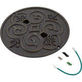Bronze Metal Skimmer Lid for Casa Newport, Model 20-01011, Measuring 9.9×22