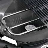 Weber Q-3200 Natural Gas Grill in Titanium/Beige