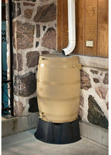 RTS Oak Rain Barrel with Brass Spigot