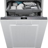 Bosch 800 Series Built-In Dishwasher with Top Controls, 18-Inch, Smart Features, 3rd Rack and 44 dBA, Custom Panel Ready