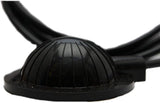 PBA-01/F800BA Black Air Foot Switch with Soft Pedal, 10ft Tubing, and Alternate Latching Air Switch