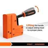 Jorgensen 48-Inch Cabinet Master Bar Clamps, 2-Pack with 90° Parallel Jaws