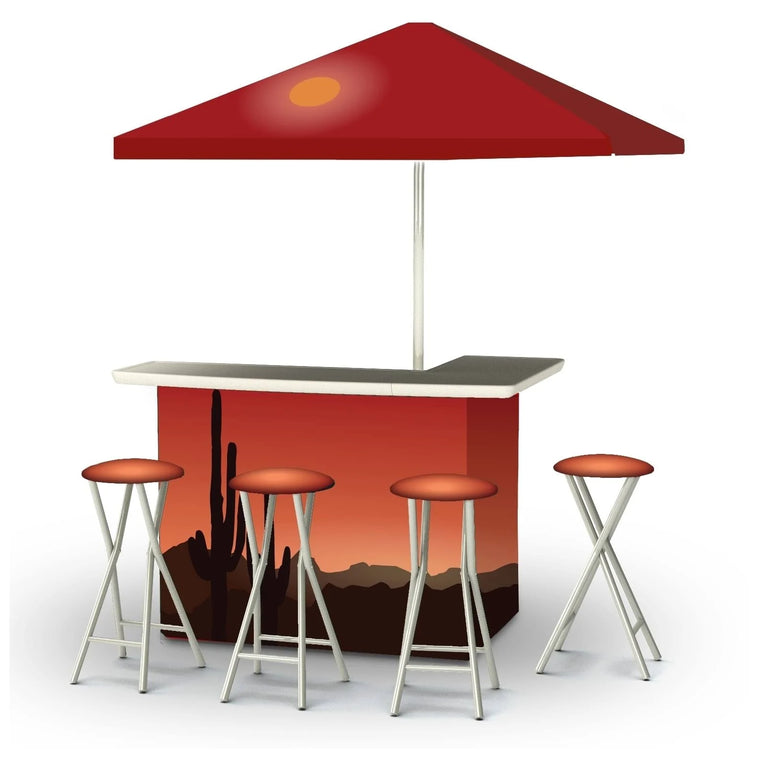 Best of Times Portable Deluxe Bar for Outdoor Entertaining