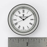 Waterford Silver-Tone Clock Face Inserts, Small 1 1/2-Inch, 2 Packs