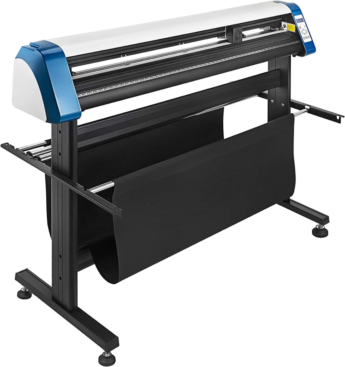 VEVOR 53 Inch Vinyl Cutter Plotter with Automatic Paper Feed, Adjustable Speed, Floor Stand, and Signmaster Software