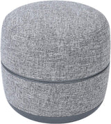 Ottossage Massaging Ottoman with Removable Lid, Air Compression, Shiatsu Kneading, Intense Vibration, Heat Therapy and Upgraded li-ion Battery