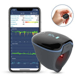 LOOKEE O2Ring by Wellue, Continuous Overnight Ring Pulse Oximeter and Oxygen Monitor