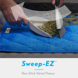 Washable Fleece Cage Liners, 2ct Guinea Pig Bedding Mats with Absorbent Pee Pads and Waterproof Bottom, C&C 2X1, Pink