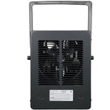 King Electric KBP1230 Compact Unit Heater, 2850W 120V 1 Ph Multi-Wattage Design, Almond