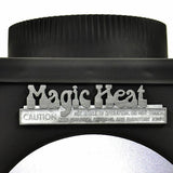 Magic Heat 6-Inch Top Crimp Heat Reclaimer for Oil or Coal