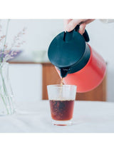 Hario V60 VHS-60R Stainless Thermal Insulation Coffee Server, 600, Red