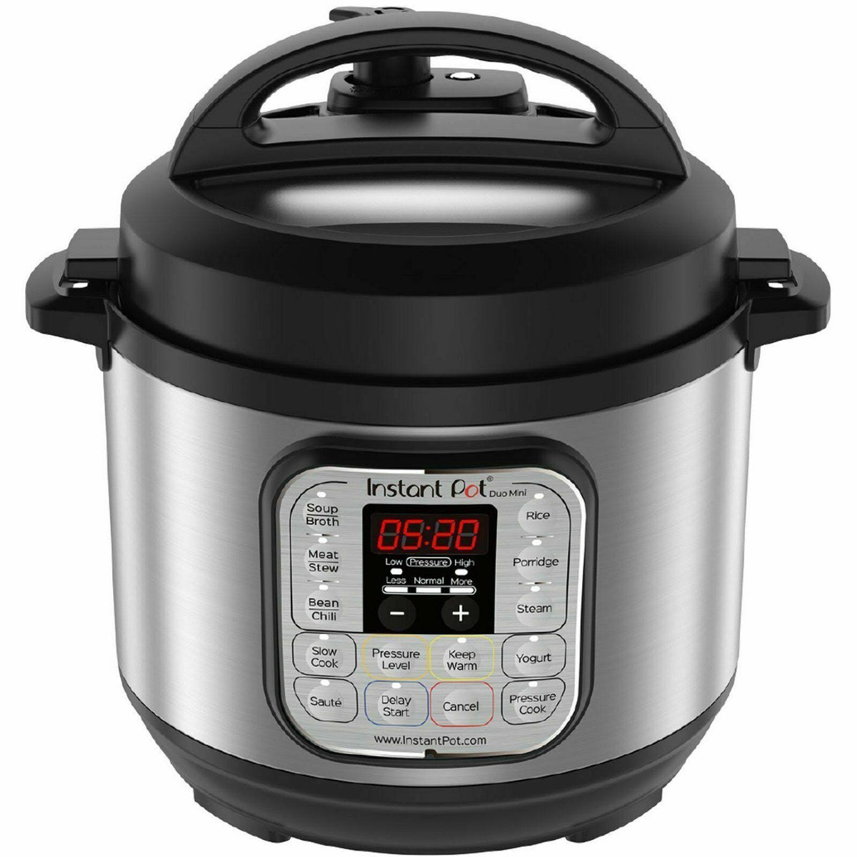 Instant Pot Duo Mini 7-in-1 Electric Pressure Cooker, 3qt, Silver