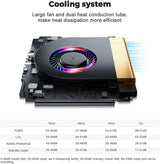 Beelink SER4 Mini Gaming PC with Windows 11, AMD Ryzen 7 4800U 7nm Processor, 8C/16T up to 4.2GHz, 32GB DDR4 RAM, 512GB NVMe SSD, 4K@60Hz Triple Display, Dual HDMI and Type-C, 57W, WiFi 6E, Bluetooth 5.0