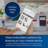 Computerized Sewing and Embroidery Machine with Wireless LAN, 135 Built-In Designs and 103 Stitches