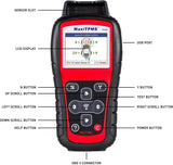Autel MaxiTPMS TS508 TPMS Programming and Reset Tool with Free Screen Wiper, Sensor Activation, OBD Relearn, Key Fob Testing and Tire Type/Pressure Selection