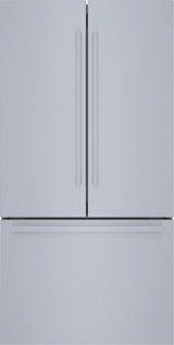 Bosch 800 Series Smart Refrigerator, 21 Cu. Ft. French Door Counter-Depth Design, Stainless Steel