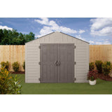 US Leisure Keter Stronghold Resin Storage Shed, 10 ft. x 8 ft.