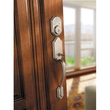 Kwikset 909 SmartCode Electronic Deadbolt with SmartKey, Satin Nickel