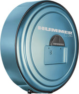 Boomerang Hummer H2 2005-2010 MasterSeries Hard Tire Cover in Pewter Metallic, with Color-Matched Plastic Face, Stainless Steel Ring and Hummer H2 Logo