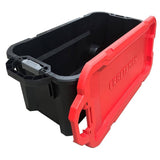 Craftsman 50-Gallon, 200-Quart Storage Tote with Latching Lid, Black, CMXXPBP50GTW