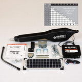 GC Ghost Controls TSS1XP Solar Automatic Gate Opener Kit for Swing Gates Up to 20 Feet, Heavy-Duty Single-Gate System