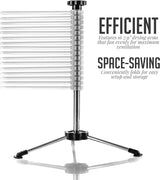 OVENTE ACPPA900C Collapsible Pasta Drying Rack with BPA-Free Acrylic Rods, 1.2 lb Capacity for Homemade Noodles