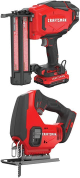 CRAFTSMAN V20 Cordless Brad Nailer Kit with 18GA Nail Capacity, CMCN618C1