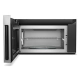 Whirlpool WMH78019HZ 1.9 cu ft Built-In Convection Microwave Hood with 1100W Power, Stainless Steel