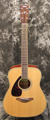 Yamaha FG820L Natural Acoustic Guitar Designed for Left-Handed Players