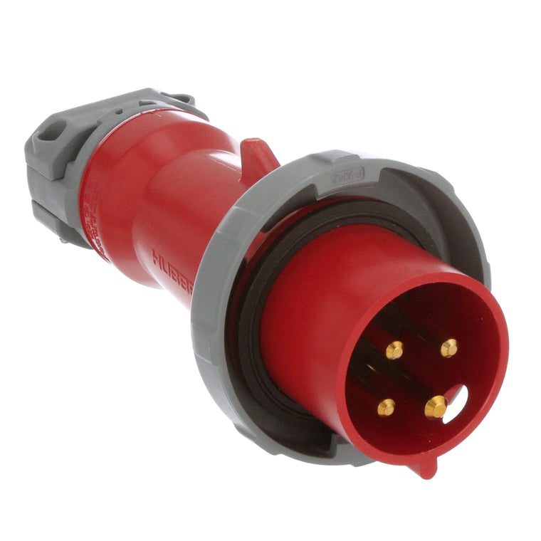 Hubbell Wiring Device-Kellems HBL430P7W IEC Pin and Sleeve Plug