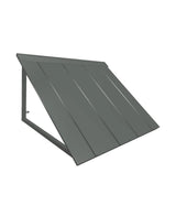 Awntech Houstonian 7-Foot Copper Metal Standing Seam Awning, H23-US-7COP, 92 x 24 x 36 Inches