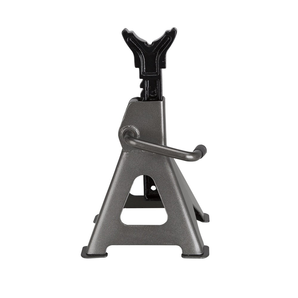 ProSource T210103 Steel Jack Stand with 3-Ton Capacity, 12 to 17-5/8 in. Lift, Gray